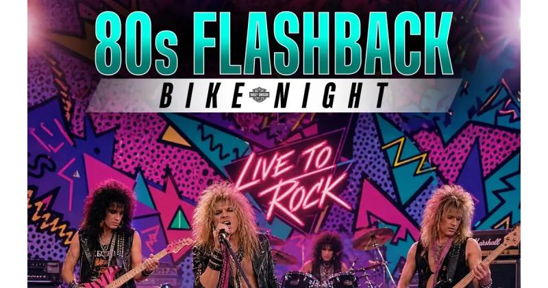 80s Flashback Bike Night
