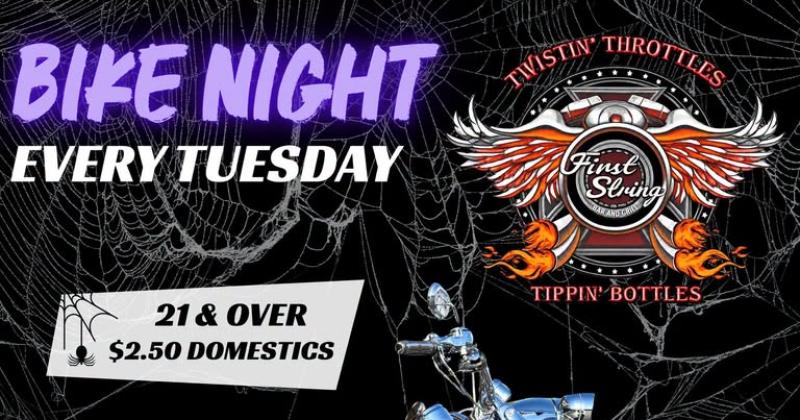 Bike Night at First String Bar and Grill
