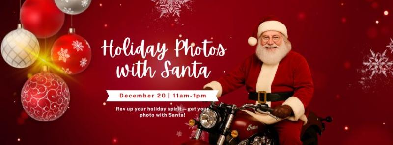 Holiday Photos with Santa at Lloydz 