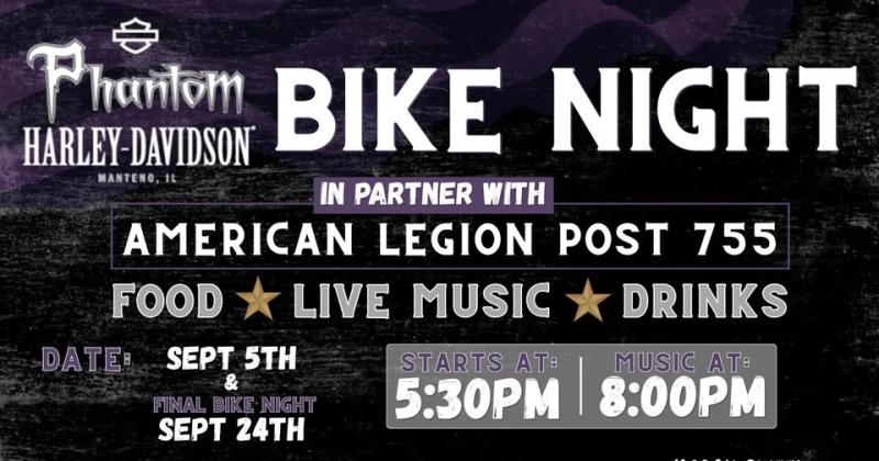 Phantom Harley-Davidson Last Bike Night of The Season