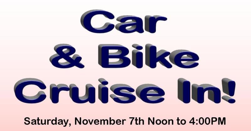 Car and Bike Cruise in!