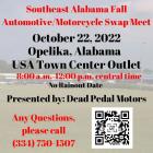 Southeast Alabama Fall Automotive/Motorcycle Swap Meet