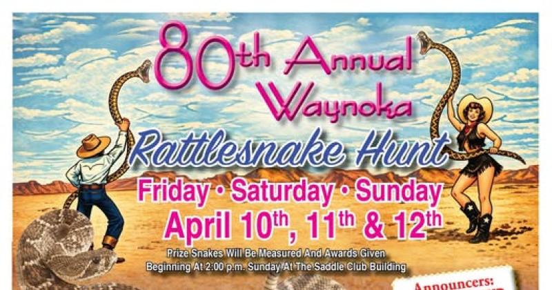 Waynoka Rattlesnake Hunt Biker Rodeo