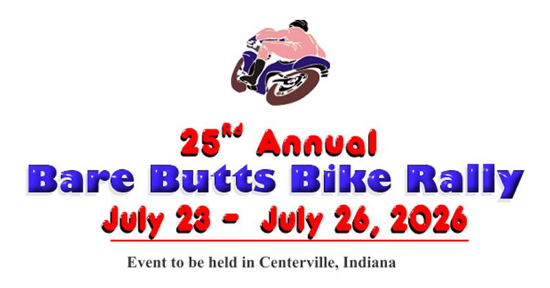 Sunshower’s 25th Annual Bare Butts Rally