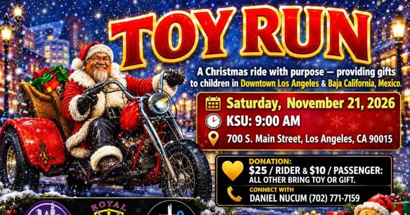Toy Run 2026 with Royal Priesthood MM