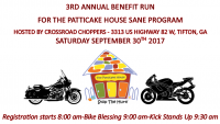 3rd Annual Benefit Run for the Patticake House