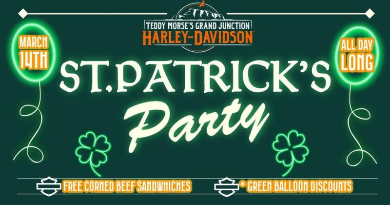 St. Patrick's Day Party at Teddy Morse’s Harley-Davidson