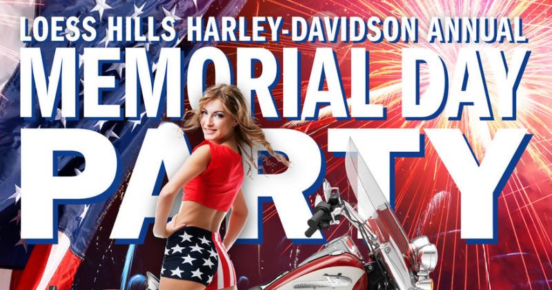 Memorial Day Party at Loess Hills Harley-Davidson