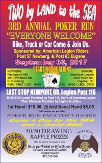 Two by Land to the Sea Poker Run