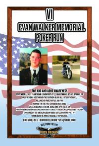 Evan Walker Memorial Poker Run