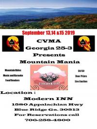 Combat Veterans Motorcycle Association Mountain Mania