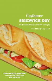 Customer Sandwich Day