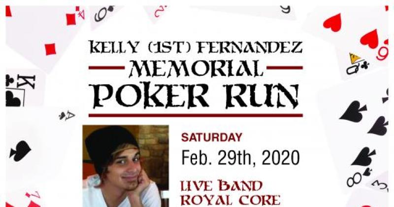 Kelly (1st) Fernandez Memorial Poker Run