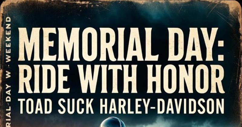 MEMORIAL DAY: RIDE WITH HONOR EVENT