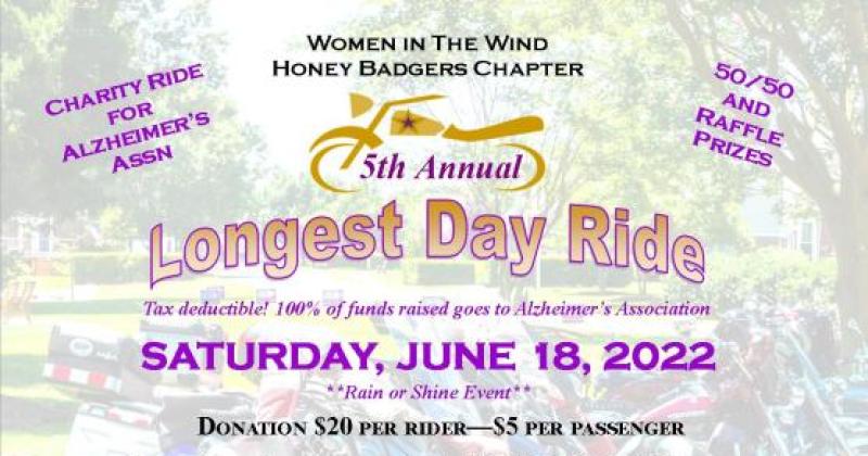 The Longest Day Ride for the Alzheimer's Assocation