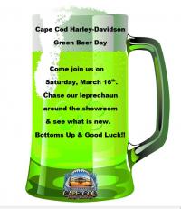 Green Beer Day @ Cape Cod Harley