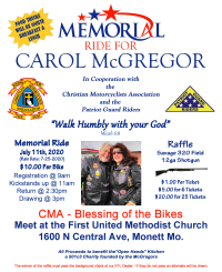 Carol McGregor Memorial Ride