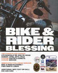 14th Annual Bike & Rider Blessing