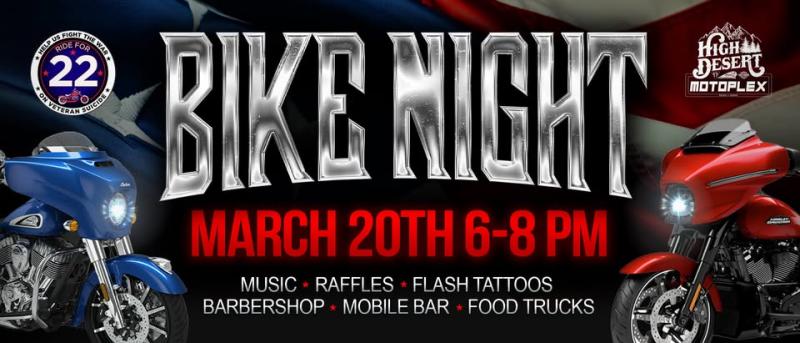 Bike Night with Ride for 22