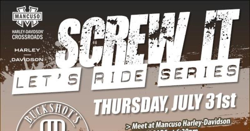 Screw It Let's Ride - Buckshot Roadhouse - CycleFish