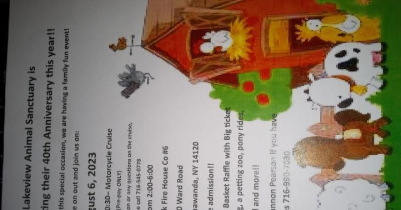 40th Anniversary Lakeview Animal Sanctuary