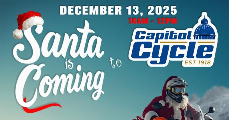 Santa's coming to Capitol Cycle