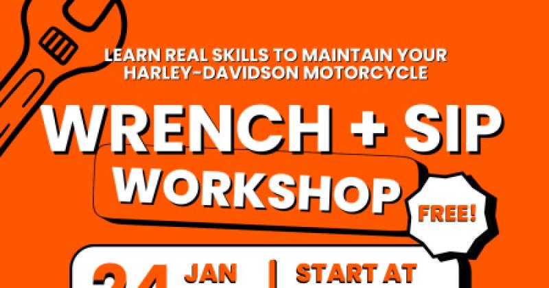 Wrench + Sip Workshop