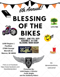 6th Annual Blessing of the Bikes