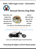 Denny Dog Ride with Kma/Kba Eagle Creek Dist#11