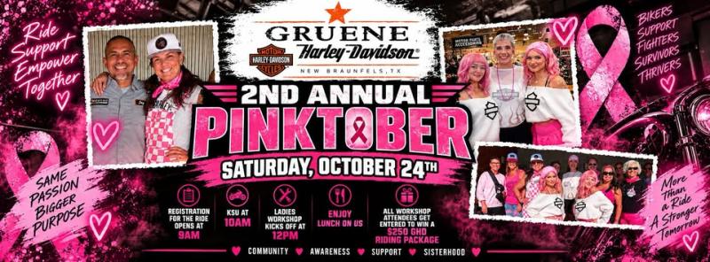 2nd Annual Pinktober at Gruene HD