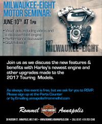 Milwaukee-Eight Seminar @ Annapolis