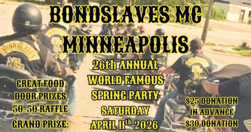Bondslaves MC World Famous Spring Party