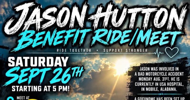Jason Hutton Benefit Ride & Meet