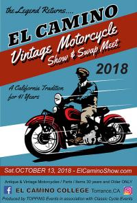 El Camino Vintage Motorcycle Show & Swap Meet