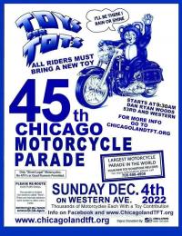 Chicagoland Toys For Tots Motorcycle Parade 2021