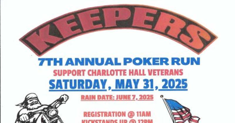 KEEPERS Poker Run For Charlotte Hall Veterans