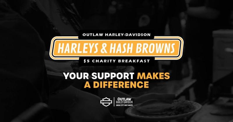 July Harleys & Hashbrowns at Outlaw Harley-Davidson