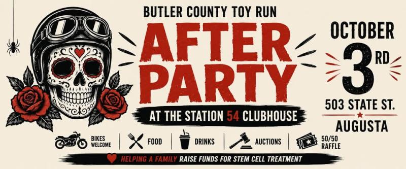 Butler County Toy Run After Party by Fire & Iron