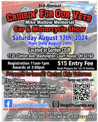 Cruisin' For Our Vets Mike Mallow Memorial Car & Motorcycle Show