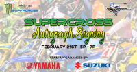 Supercross Autograph Signing at Arlington Motorsports