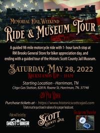 Memorial Day Weekend Motorcycle Ride and Museum Tour