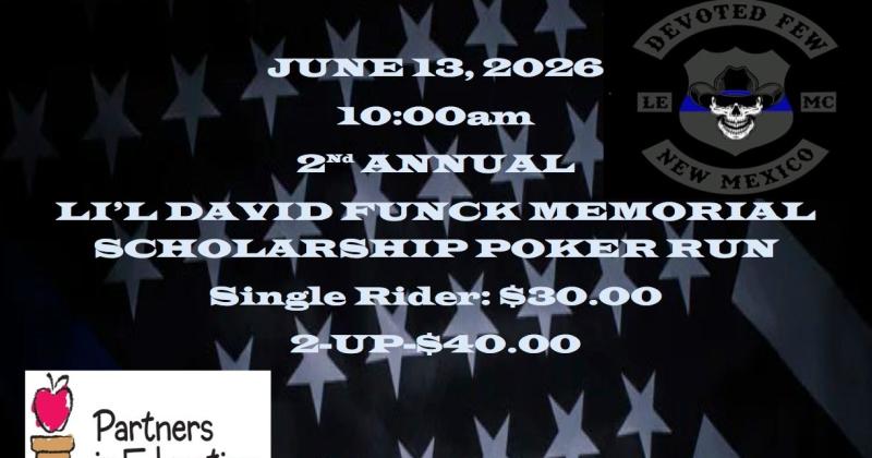 Li’l David Funck Scholarship Poker Run