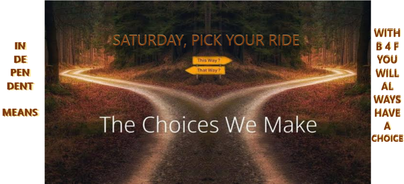 Independent Bikers 2 Rides Offered