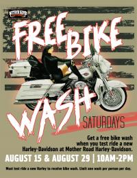 Free Bike Wash Saturdays