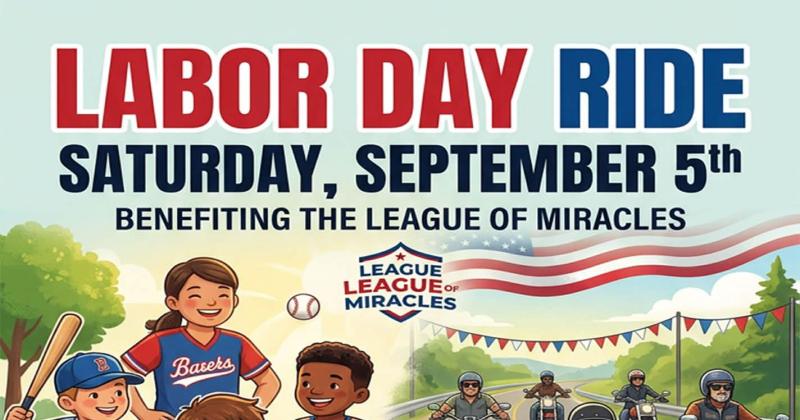 Labor Day Ride benefiting League of Miracles