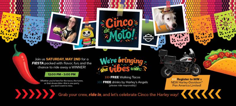Cinqo de Moto at Pensacola H-D