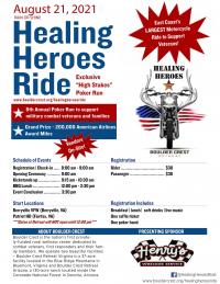 8th Annual Healing Heroes Ride East