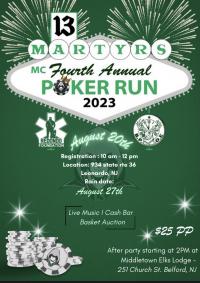 Martyrs MC 4th Annual Poker Run
