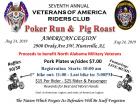 Veterans of America RC 7th Annual Poker Run & Hog Roast