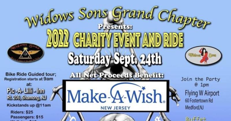 Widows Sons Grand Chapter Charity Event and Ride